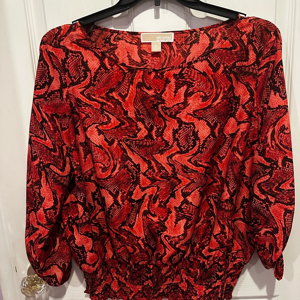 Michael Kors Snake Patterned Women's Top